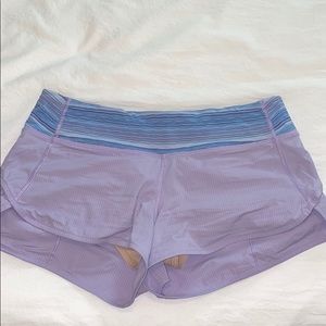 🍋 lululemon Speed shorts